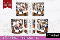 Gem Texture Photo Mug Wrap PNG - Gemstone Picture Frame Mug Product Image 1