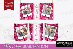 Gem Texture Photo Mug Wrap PNG - Gemstone Picture Frame Mug Product Image 1
