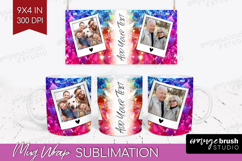 Gem Texture Photo Mug Wrap PNG - Gemstone Picture Frame Mug Product Image 1