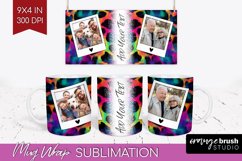 Leopard Print Photo Mug Wrap PNG - Animal Pattern Picture Product Image 1