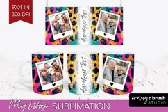 Leopard Print Photo Mug Wrap PNG - Animal Pattern Picture Product Image 1