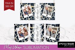 Leopard Print Photo Mug Wrap PNG - Animal Pattern Picture Product Image 1