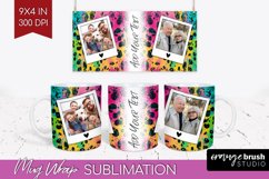 Leopard Print Photo Mug Wrap PNG - Animal Pattern Picture Product Image 1