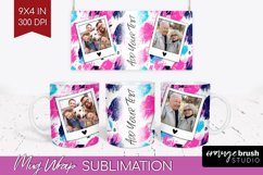 Leopard Print Photo Mug Wrap PNG - Animal Pattern Picture Product Image 1