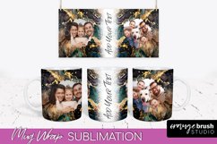 Add Your Photo Mug Wrap - Marble Mug Sublimation Design Product Image 1