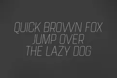 Neon Block - Thin Condensed Italic Display Font Product Image 4