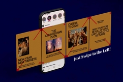 New Year’s Eve Celebration Instagram Carousel &amp; Canva Product Image 4