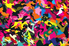 Bright Camouflage Seamless Patterns Product Image 4