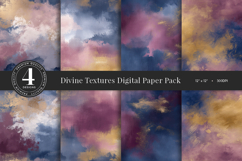 Divine Abstract Texture Digital Paper Product Image 1