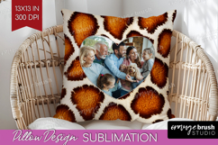 Animal Print Photo Pillow PNG - Wild Animal Picture Frame Product Image 1