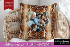 Animal Print Photo Pillow PNG - Wild Animal Picture Frame Product Image 1