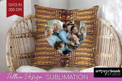 Animal Print Photo Pillow PNG - Wild Animal Picture Frame Product Image 1