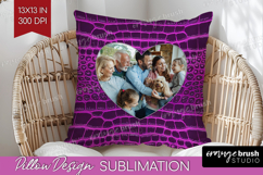 Animal Print Photo Pillow PNG - Wild Animal Picture Frame Product Image 1