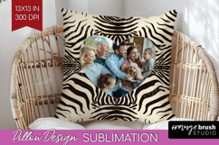 Animal Print Photo Pillow PNG - Wild Animal Picture Frame Product Image 1