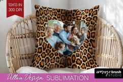 Animal Print Photo Pillow PNG - Wild Animal Picture Frame Product Image 1