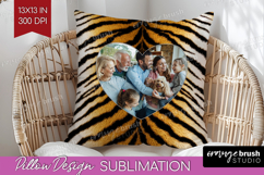 Animal Print Photo Pillow PNG - Wild Animal Picture Frame Product Image 1