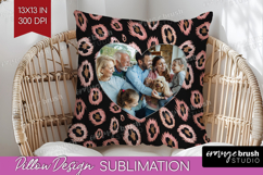 Animal Print Photo Pillow PNG - Wild Animal Picture Frame Product Image 1