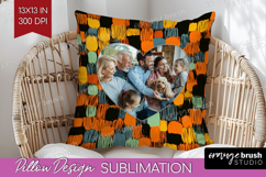 Halloween Photo Pillow PNG - Brush Stroke Picture Frame Product Image 1