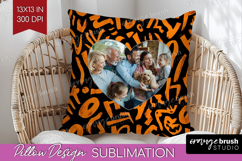 Halloween Photo Pillow PNG - Brush Stroke Picture Frame Product Image 1