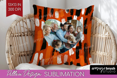 Halloween Photo Pillow PNG - Brush Stroke Picture Frame Product Image 1