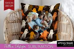 Halloween Photo Pillow PNG - Brush Stroke Picture Frame Product Image 1