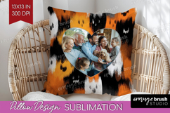 Halloween Photo Pillow PNG - Brush Stroke Picture Frame Product Image 1