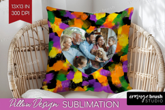 Halloween Photo Pillow PNG - Brush Stroke Picture Frame Product Image 1