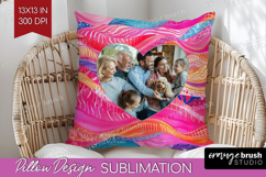 Brush Stroke Photo Pillow PNG - Abstract Texture Picture Product Image 1