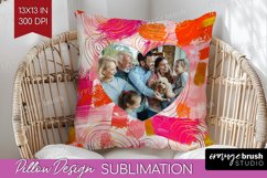 Brush Stroke Photo Pillow PNG - Abstract Texture Picture Product Image 1