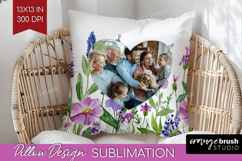 Wildflowers Photo Pillow PNG - Summer Flowers Picture Frame Product Image 1