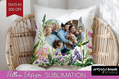 Wildflowers Photo Pillow PNG - Summer Flowers Picture Frame Product Image 1