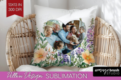 Wildflowers Photo Pillow PNG - Summer Flowers Picture Frame Product Image 1