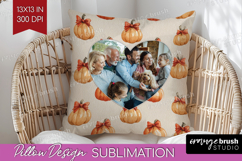 Pumpkun Photo Pillow PNG - Fall Picture Frame Pillow Cover Product Image 1