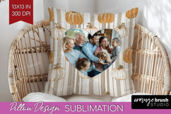 Pumpkun Photo Pillow PNG - Fall Picture Frame Pillow Cover Product Image 1