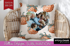 Pumpkun Photo Pillow PNG - Fall Picture Frame Pillow Cover Product Image 1