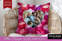 Gem Texture Photo Pillow PNG - Gemstone Picture Frame Pillow Product Image 1