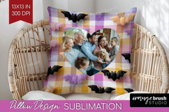 Halloween Photo Pillow PNG - Spooky Picture Frame Pillow Product Image 1