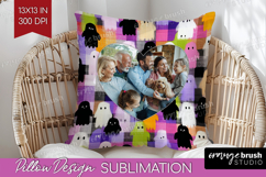 Halloween Photo Pillow PNG - Spooky Picture Frame Pillow Product Image 1