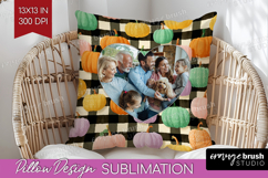 Halloween Photo Pillow PNG - Spooky Picture Frame Pillow Product Image 1