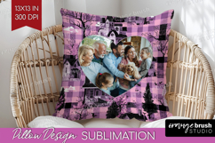 Halloween Photo Pillow PNG - Spooky Picture Frame Pillow Product Image 1