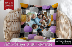 Halloween Photo Pillow PNG - Spooky Picture Frame Pillow Product Image 1