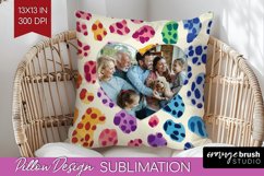 Leopard Print Photo Pillow PNG - Animal Pattern Picture Product Image 1