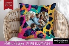 Leopard Print Photo Pillow PNG - Animal Pattern Picture Product Image 1