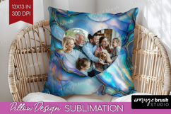 Pearl Photo Pillow PNG - Pearl Texture Picture Frame Pillow Product Image 1