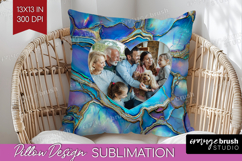 Pearl Photo Pillow PNG - Pearl Texture Picture Frame Pillow Product Image 1