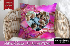 Pearl Photo Pillow PNG - Pearl Texture Picture Frame Pillow Product Image 1