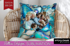 Pearl Photo Pillow PNG - Pearl Texture Picture Frame Pillow Product Image 1