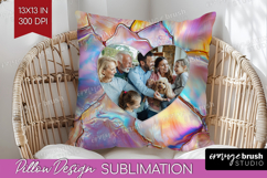Pearl Photo Pillow PNG - Pearl Texture Picture Frame Pillow Product Image 1