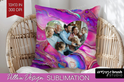 Pearl Photo Pillow PNG - Pearl Texture Picture Frame Pillow Product Image 1