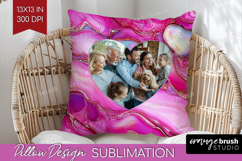 Pearl Photo Pillow PNG - Pearl Texture Picture Frame Pillow Product Image 1